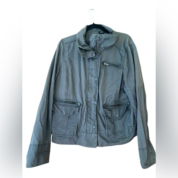Women's Gray J. Crew Jacket - Picture 1 of 4